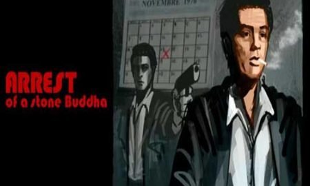 Arrest of a stone Buddha