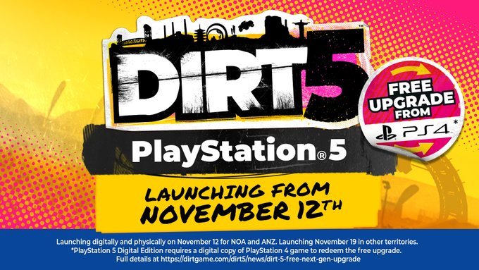 Dirt 5 Confirmed as PS5 Launch Title, Special Features Detailed 4 EkyMHxCXEAEK hp
