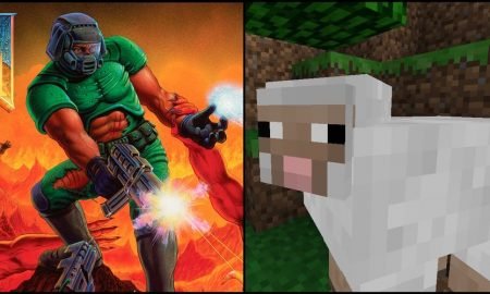 Minecraft Modder Sheep on Plays DOOM
