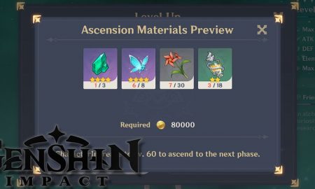 Genshin Impact Players Create Website to Determine Ascension Materials, Calculate Damage