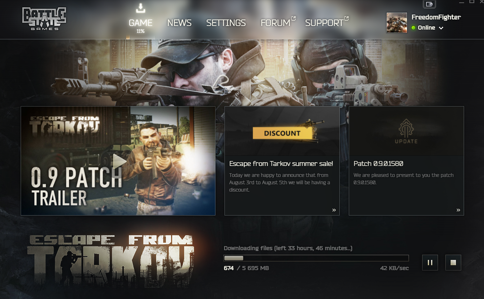 Escape From Tarkov Launcher Pc Version Game Free Download Gaming News Analyst