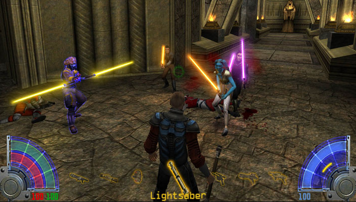 how to play jedi academy in 1080p