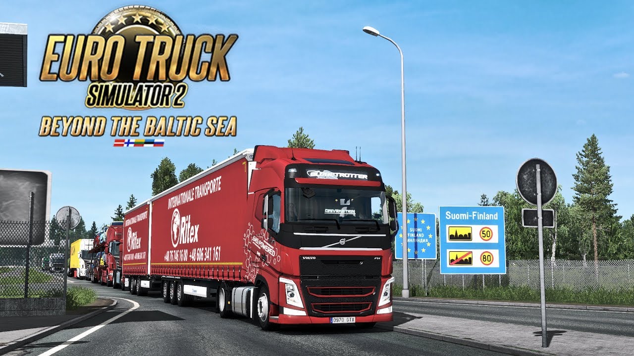 Euro Truck Simulator 2 Beyond the Baltic Sea PC Latest Version Game