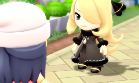 Chibi Cynthia, please destroy me when I pick up Pokémon Brilliant Diamond and Shining Pearl