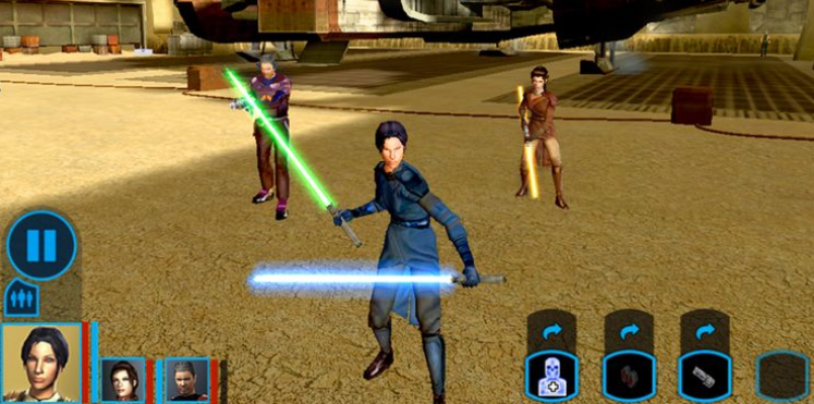 Knights of the Old Republic Remake Could Set the Lightsaber Standard