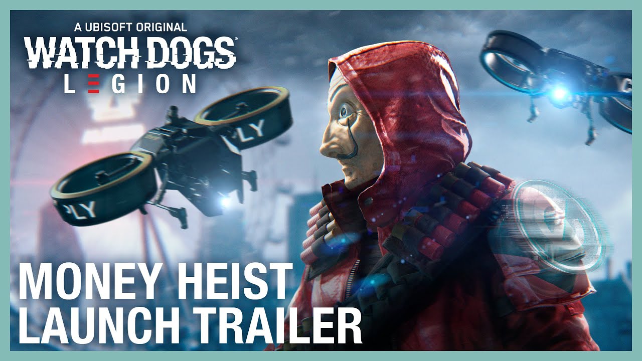 Watch Dogs gets a new mission based on Netflix’s Money Heist