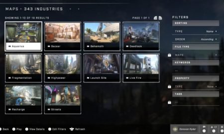 The Complete List of Maps for Halo Infinite