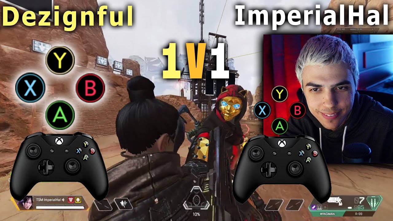 ImperialHal Makes Fun Of Controller Players In Apex Legends
