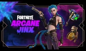 League of Legends Jinx skin available in Fortnite Item Shop