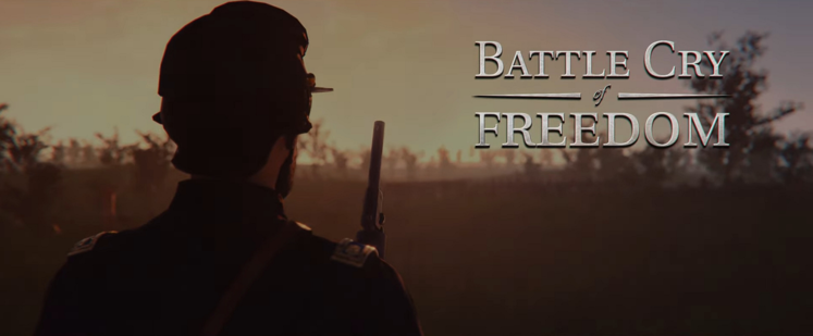 CIVIL WAR GAME CRY OF FREEDOM ARRIVES THE NEXT YEAR, ITS MASSIVE ATTLES SUPPORTING UP to 300 PLAYERS