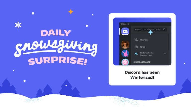 Discord Snowgiving has made Discord sounds quite different for channels today