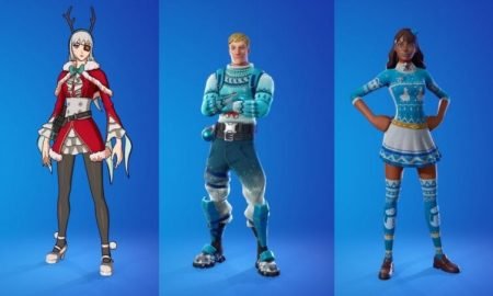 Fortnite Christmas Skins 2021 - Icebound Midas and Blizzaballe, Ice Crystal & More