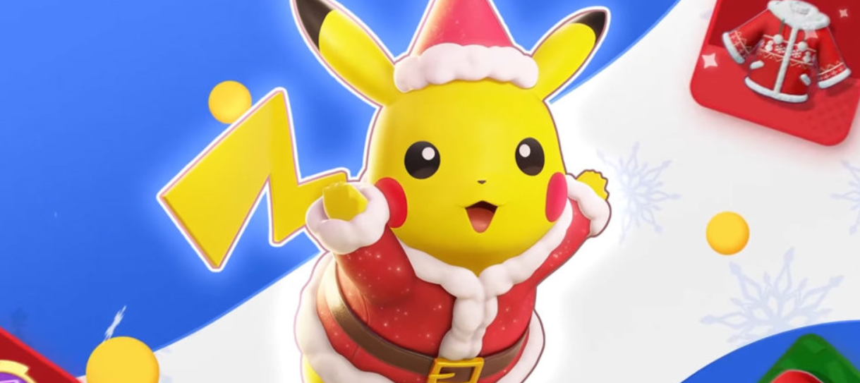 Dragonite joins Pokemon Union during Holiday Season - LOOK AT PIKACHU INSIDE A SANTA OUTFIT