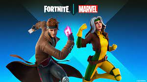Rogue and Gambit join other Marvel Heroes in Fortnite