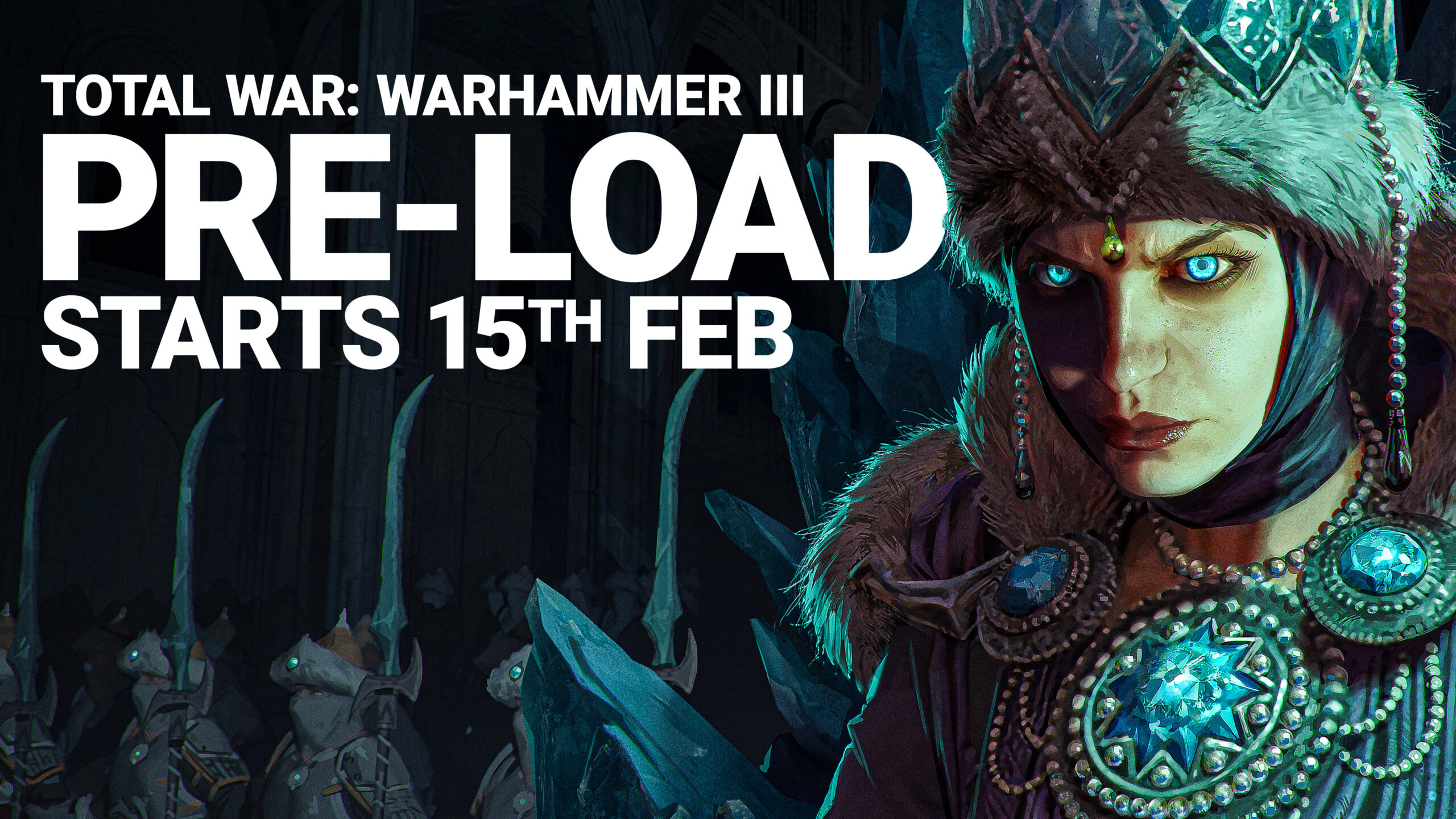 Total War Warhammer 3, pre-load time and download size