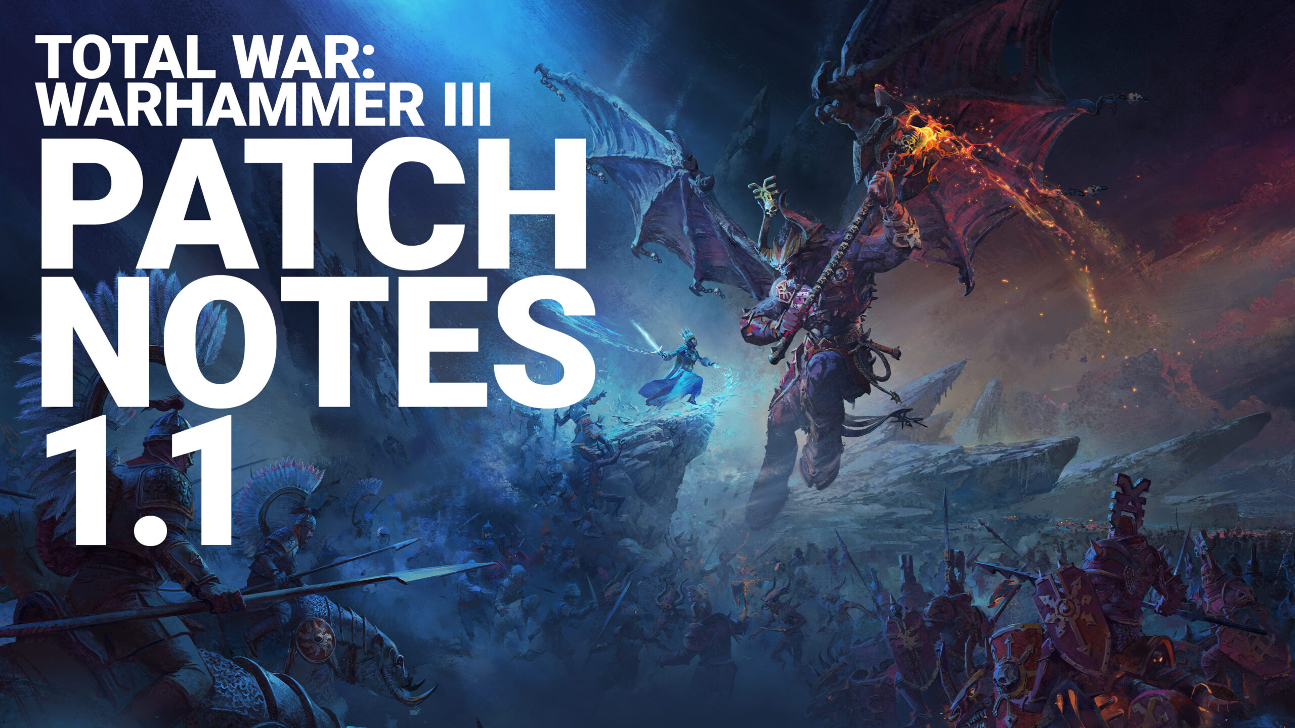 TOTAL WAR WARHAMMER 3 PATCH 1.1 RELEASE DATE - HERE'S WHEN THE FIRST MAJOR UPDATE LAUNCHES