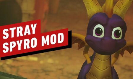 "Stray" Mod Allows You to Play as Spyro the Dragon