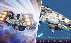 The Starfield Players have started to build their ships