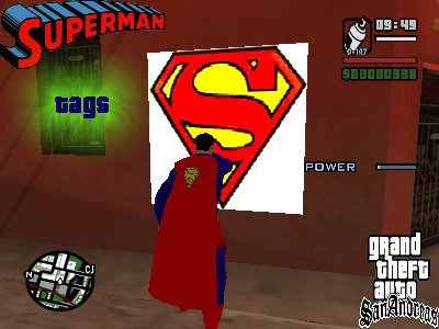 GTA San Andreas Superman MOD